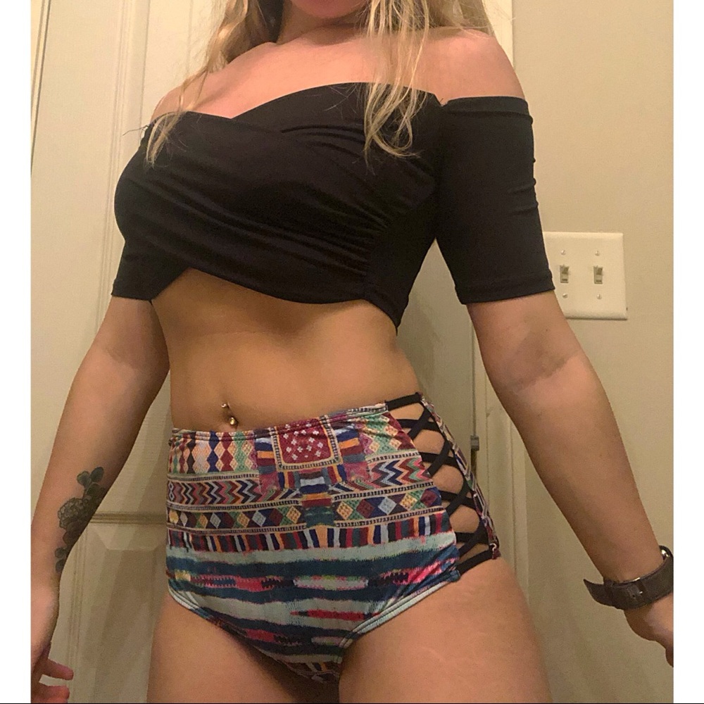 Bikini Set PERFECT NWT Roxy bottoms